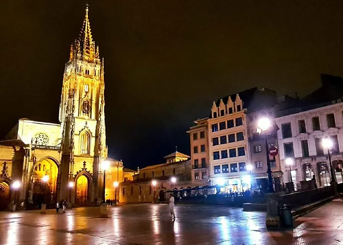 Atico De Diseno En El Centro Apartmán Oviedo